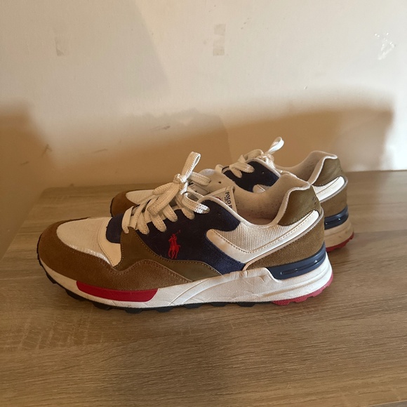 polo ralph lauren low top sneaker - Picture 1 of 3